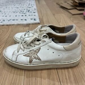 Gold/white Golden Goose sneakers size 38 (8)